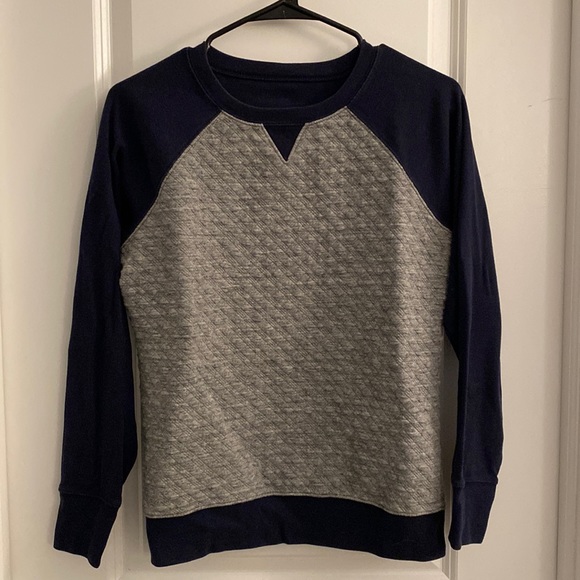 Navy & Grey Detail Sweater - Picture 1 of 1